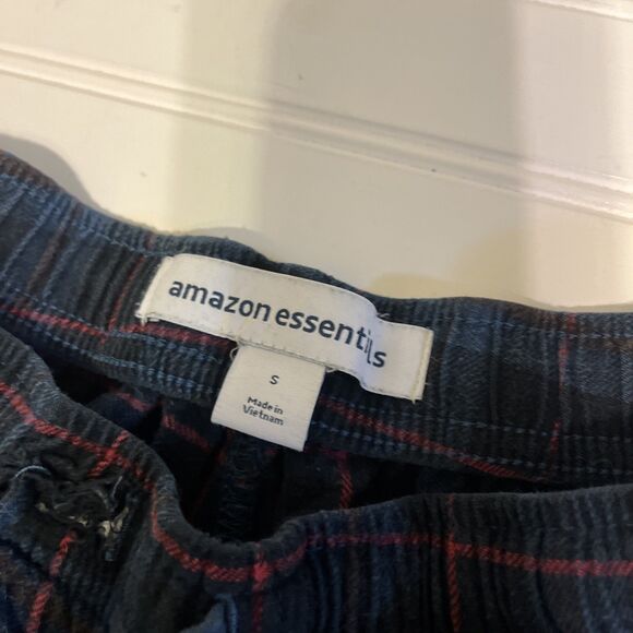 Bundle Of Men’s Flannel Pajama Pants Size Small 2 Items Black Navy - Picture 8 of 12